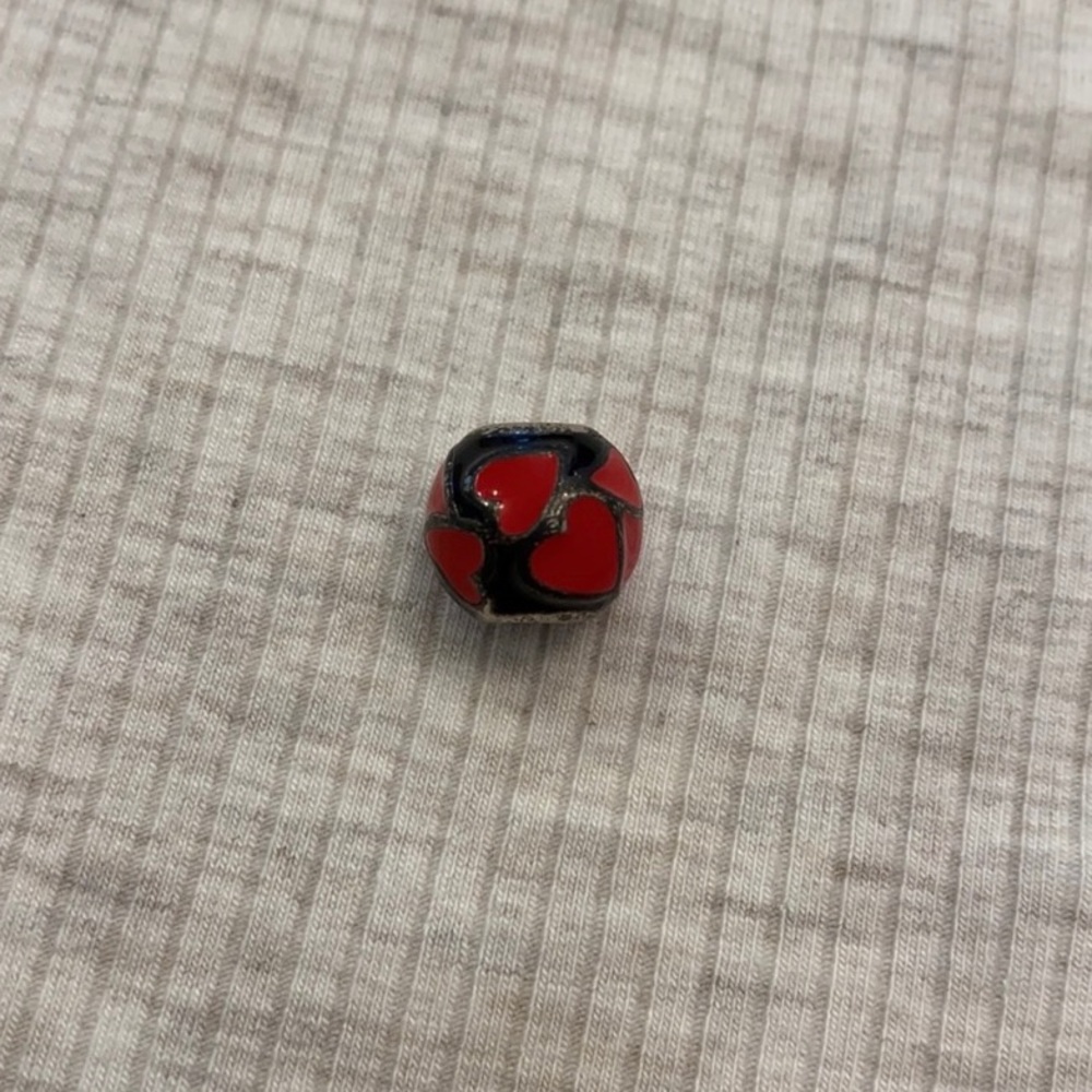 Authentic PANDORA Red Hot Love Charm